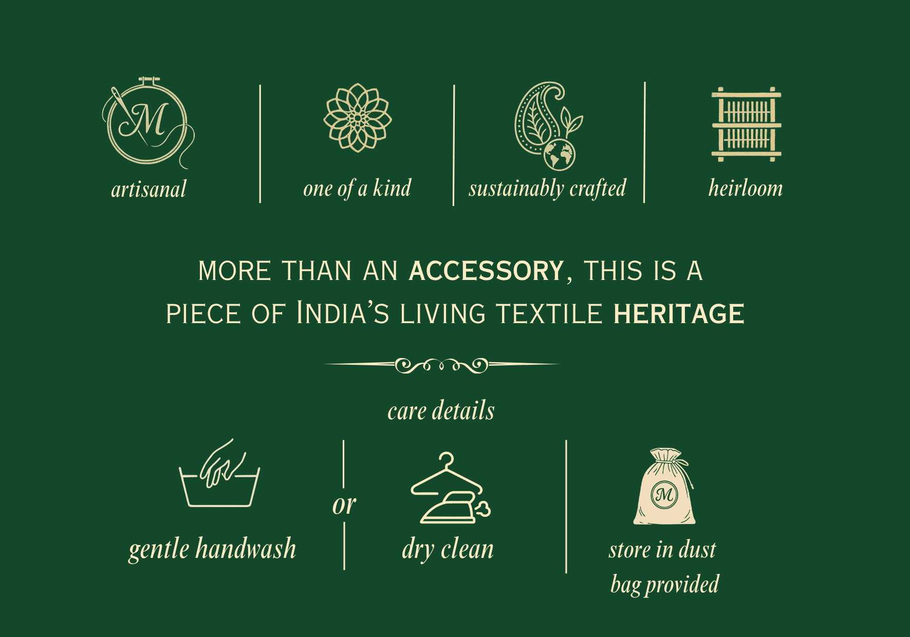 Manoviva care guide: washing, drying, and storage instructions for handcrafted textiles