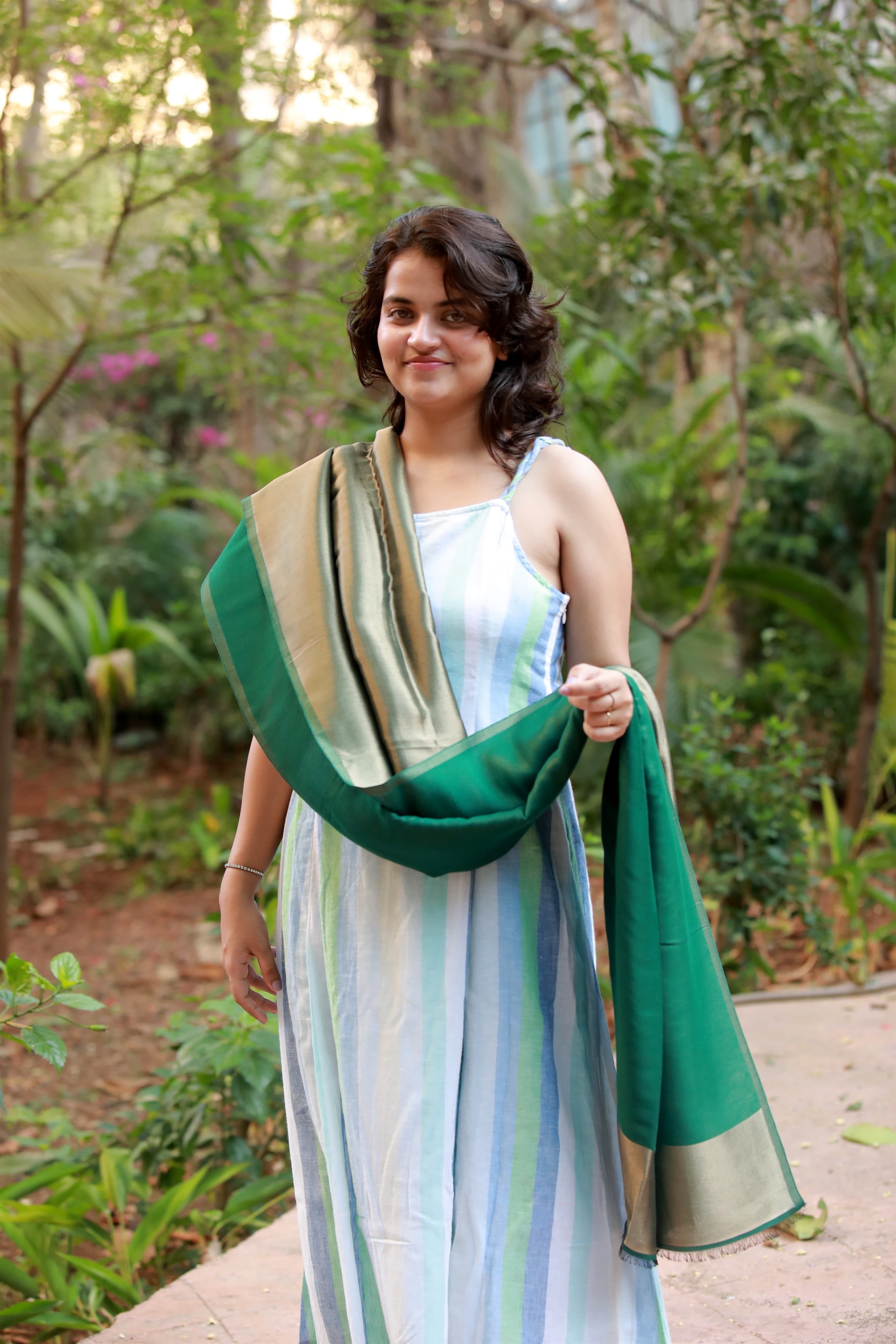 EMERALD SILK OMBRE
